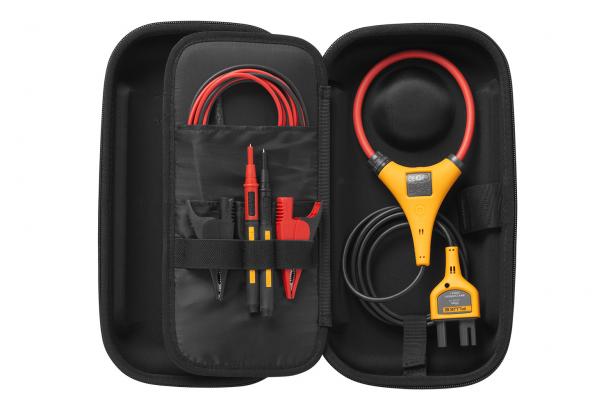 Fluke C37XT Protective EVA Hard Tool Case has straps and pockets to secure accessories in place