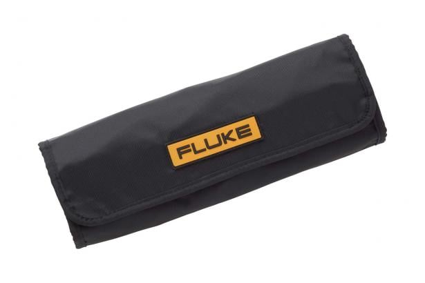 Fluke RUP8 Roll-Up Pouch uses hook and loop fasteners to keep the pouch closed and keep your tools organized